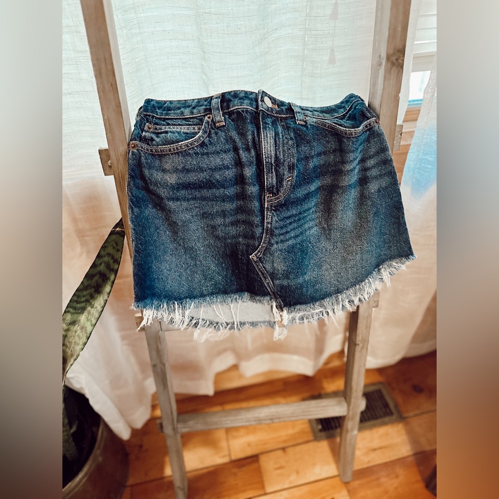 free people short high rise skirt